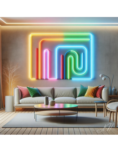 „Timeless Vintage Neon“ – LED-Leuchtreklame en ligne des produits 