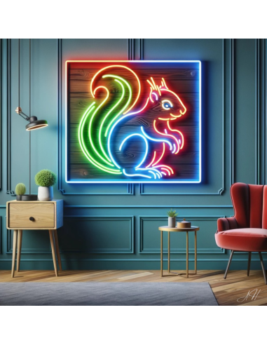 'Neon Squirrel' - LED neon sign 2023