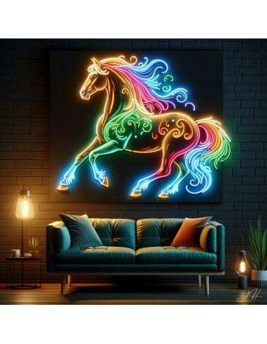 'Neon Horse Spirit' - LED neon sign store