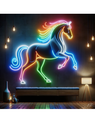 'Wild Horse Neon' - LED neon sign commande en ligne